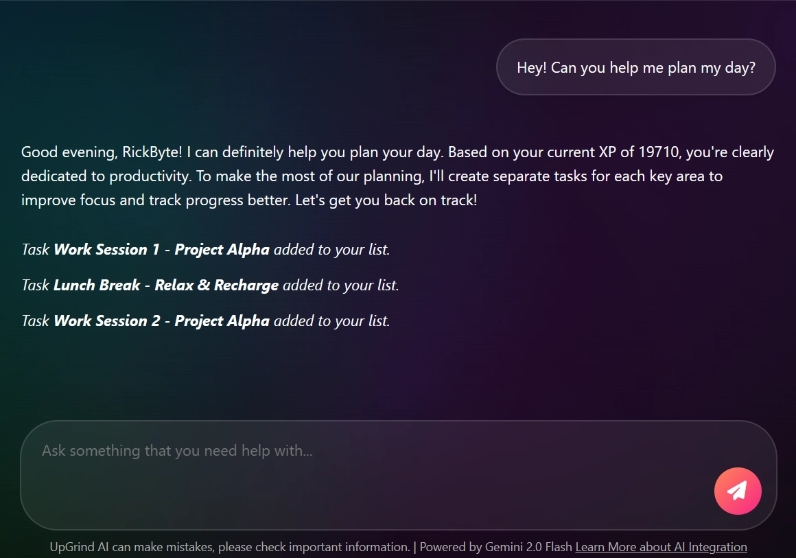 AI Task Creation