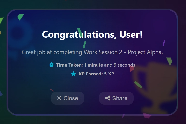 XP Rewards